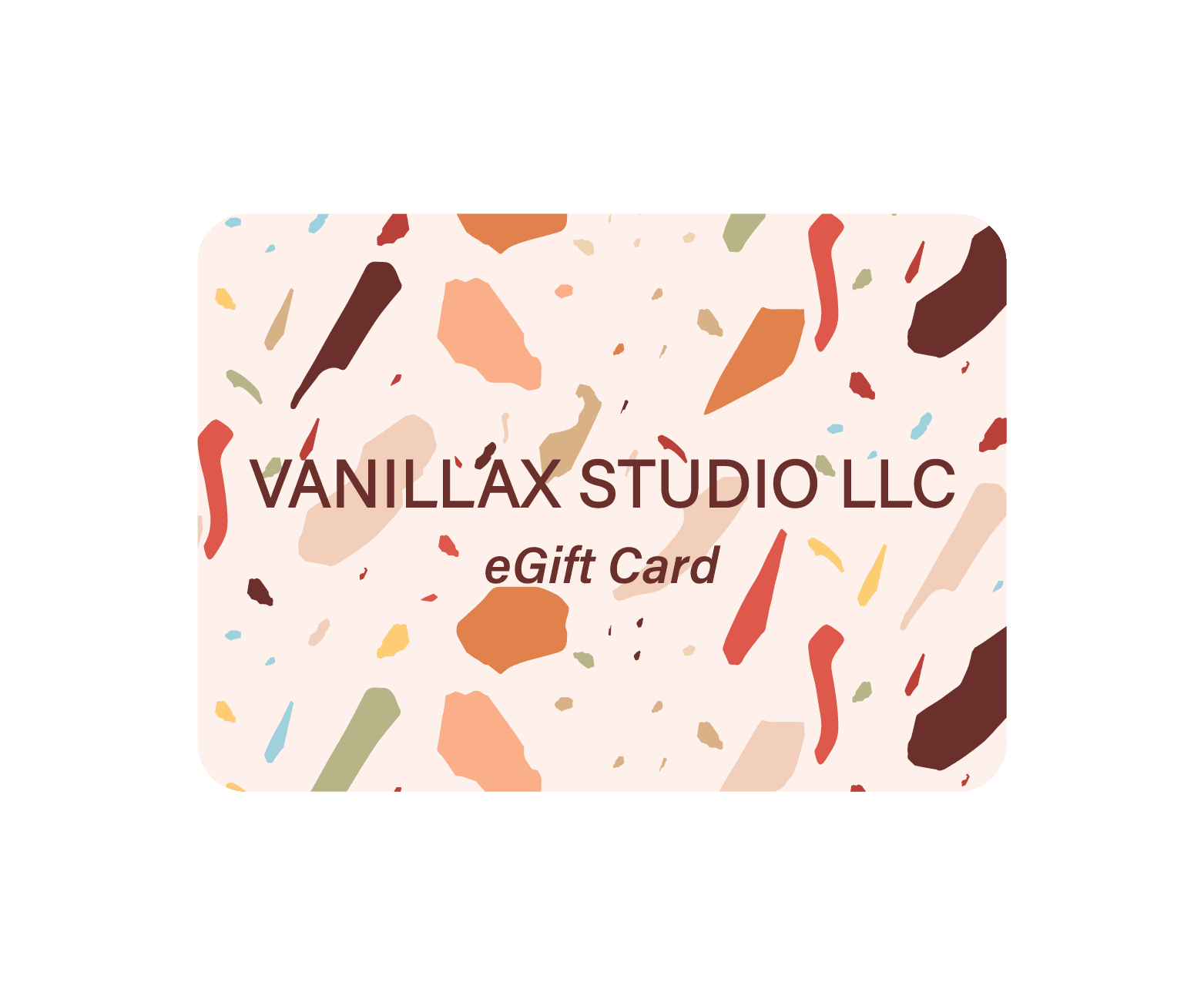 eGift Card - Vanillax Studio LLC